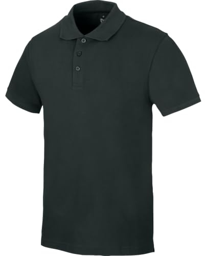 WÜRTH MODYF Arbeits Poloshirt Job+ für Herren in Anthrazit - kurzärmliches Baumwoll-Polohemd für die Arbeit und Freizeit in der Größe 4XL