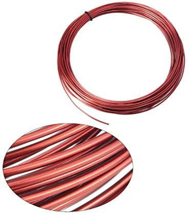 Línea electrónica mecánica de alambre de cobre esmaltado DIY 2,5 mm x 10 m