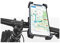 DFV mobile - Professionelle Lenkerhalterung für Fahrrad und Motorrad 360º Schwenkbar und Automatisch für Hammer Blad e 3-6.2″(2020) - Schwarz
