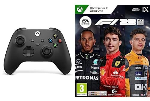 Xbox Wireless Controller Carbon Black + F1 23 Series X