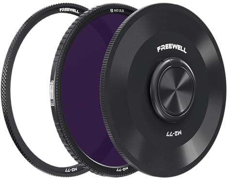 Freewell Filtro per fotocamera ND1000 (10 f-stop) ND3.0, densità naturale, 77 mm, compatibile con serie M2