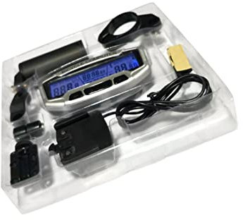 Yardwe Digitaler Fahrradcomputer Mit Hintergrundbeleuchtung Tachometer Drehzahlmesser Für Geschwindigkeit Distanz Fahrzeit Kompatibel Mit Verschiedenen Fahrradtypen