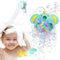 EWRTIUQA Jouet de Bain Jouet Bebe 1 an Bubble avec Musique Jouets de Bain Jouet Bebe 1 an, Jouet de Bain bébé à partir de 1 2 3 4 Ans, Jouet d'eau bébé Enfants, Jouet Canard Flottant Jouets Cadeaux