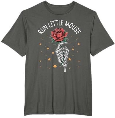 Run Little Mouse, amante dei libri, lettore di oscenità Maglietta