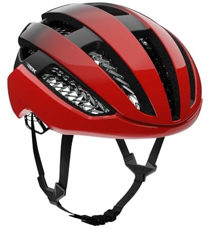 Trek Bontrager Circuit WaveCel Rennrad Fahrrad Helm rot/schwarz 2025: Größe: S (51-57cm)