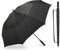 ZOMAKE Regenschirm Groß Sturmfest,XXL Großer Golf Umbrella Sturmfester Automatik,Schirm Windfest Schwarz,Golfschirm Stabil für Herren Damen 2 Personen(Schwarz)