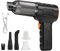 Handheld Vacuum Cleaner Powerful, 16000Pa Car Vacuum Cleaner Cordless, 4-in-1 Compressed Air Duster & Air Blower & Pump, USB Rechargeable 200W, Car Hoover for Pet Hair Sofa Home Office (Black)