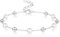 LOLIAS Perlenarmband Damen Armband Damen Silber Perlen Armband Herz Edelstahl Armbänder Damen Bracelet Women Perlenschmuck Schmuck Silber