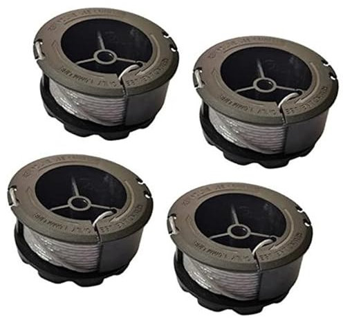 JINFOLI 4Pcs Trimmer Spool Line Replacement, for Bosch, UniversalGrassCut 18/18-26/18-260 Lawn Mower Trimmer lawn mower spool