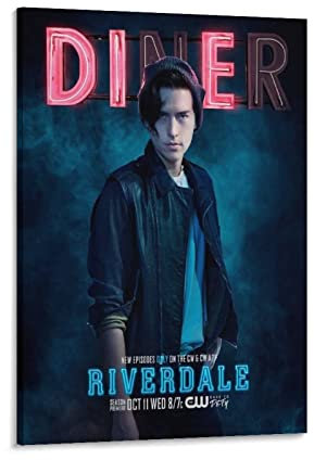 HSYIFF GemäLde Auf Leinwand Senza Cornice 50 * 70cm Riverdale Archie Meravigliosa Serie TV Tela Pittura Wall Art Poster Camera da Letto Decorazione Domestica