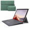 FAYGAOAI Keyboard Case for Microsoft Surface Pro 8 13, 7 Color Backlit, Smart Trackpad, Magnetic Wireless Keyboard with S Pen Holder,Green