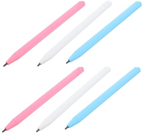 HEALSOPTHY 6stücke Schreibstift für LCD-tabletts Ersatz-Stift für Zeichentabletts Stiftersatz für LCD-tabletts Praktisch und Langlebig für Zeichnen und Schreiben