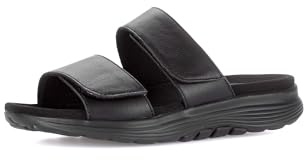 Gabor Damen Pantoletten, Frauen Clogs, Pantoletten,schwarz (67),39 EU / 6 UK