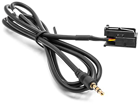 vhbw AUX Line In Adapter Kabel KFZ Radio kompatibel mit Ford ab Bj. 2005 Focus Mk2 Auto, Fahrzeug