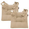 Stuhlkissen Sitzkissen Schleifenband Auflage Polster Stuhl Stuhlauflage Rattanstühle extra dick Esszimmerstühle 2er Set Indoor Outdoor
