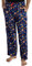 Marvel Comics Men's Avengers Iron Man Captian America Hulk Thor Spider-Man Logos Sleep Lounge Pajama Pants (LG) Blue