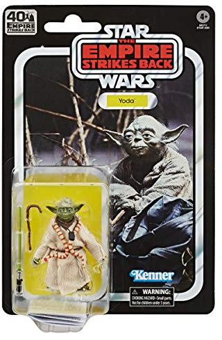 Star Wars The Black Series Yoda 15 cm große Imperium schlägt zurück 40-jähriges Jubiläum Figur zum Sammeln, Kids ab 4 Jahren
