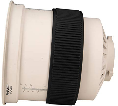 NANLITE NL-FL20G Nanlite Lentille Fresnel avec Barndoors pour Force 300 et 500