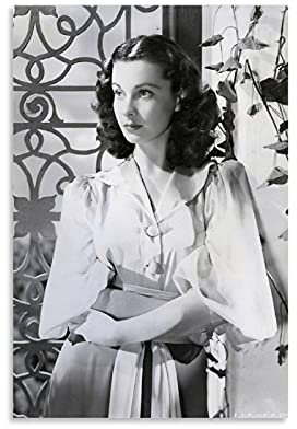 MMMU Vivien Leigh Vintage-Poster, dekoratives Gemälde, Leinwand, Kunstdruck, für Wohnzimmer, Schlafzimmer, ästhetische Poster, 20 x 30 cm
