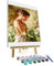 shixpiov Mädchen DIY Ölgemälde Paint by Numbers Bastelset Kinder Malen Nach Zahlen Anfänger Geschenk Jungen Mädchen Kinder,40x50cm(Ohne Rahmen)