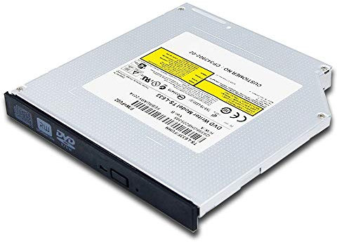 Lightscribe Lot de 8 lecteurs de DVD et CD de rechange pour ordinateur portable Dell Lenovo, Acer, Asus, Sony, Samsung, MSI, double couche interne DVD+-R/RW 24X CD-RW SATA