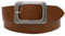 AnnaMatoni Damen Ledergürtel mit Modischer Schließe Damen Gürtel 4cm breit Echt Leder Gürtel (Braun 640, TW110-125cm Gesamtlänge)