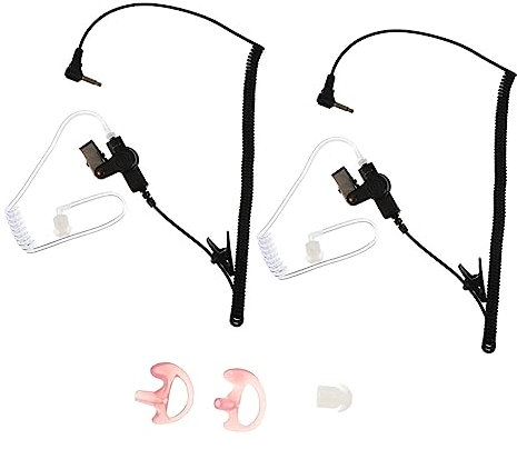 1 Satz Luftkanal-Kopfhörer Wired Headphones Headset kabelgebunden Haltbarer Ohrhörer Audio-Geräte-Ohrhörer gehörschutzstöpsel strahlungsfrei Ohrstöpsel Spule Kieselgel