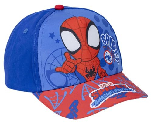 CERDÁ LIFE'S LITTLE MOMENTS Unisex Kids Spidey Hut und Sonnenbrille Set Sunglasses, Multicolor, Standard