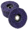 125mm CSD Scheibe Schleifscheiben für Winkelschleifer [5 Stück],Grobreinigungsscheibe Reinigungsscheibe Set,Schleif Scheibe Nylongewebescheibe Clean Strip Disc, Ntfernen Sie Farbe, Rost (Viola)