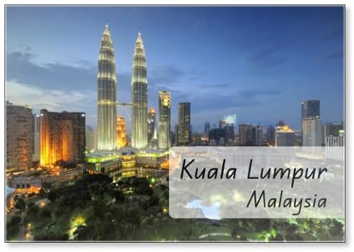 Kuala Lumpur Fridge Magnet