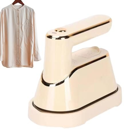 Fer à repasser portable, fer à repasser sans fil, défroisseur à vapeur portatif, gadget de repassage et de cuisson à la vapeur rotatif à 180 degrés pour la maison, les voyages, les dortoirs universita