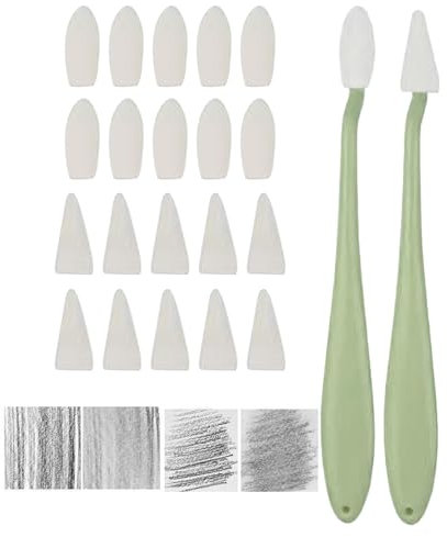 Paper Art Blenders – Crayon éponge pour estompe, estompe, estompe, croquis, grattoir pour surligner, ombrer et corriger le dessin