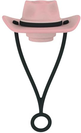 Fundas de paja de silicona para sombrero de | Tapas divertidas y lindas de silicona | Linda y divertida punta de popote para beber | Accesorios de decoración para vasos de 30 y 40 onzas |