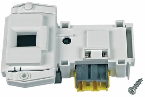 VIOKS Blocco porta di ricambio per Candy 49030389 & Rold DM053558 relè di bloccaggio - interruttore di blocco porta serratura chiusura magnetica per lavatrice asciugatrice