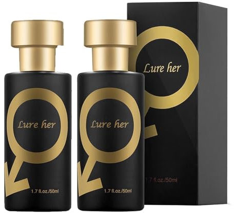 2Stück Parfüm Herren, Pheromone Parfum Herren, Lure Her Parfum Herren, Secret Pheromone Parfum, Superior Parfum Pheromone, Eau De Cologne Herrenparfüm, Love Scent Parfum für Männer