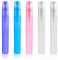 Yuanchu Mini atomizador de perfume de 10 ml, 5 unidades, perfume portátil, rellenable, botella de aerosol de viaje, atomizador, para salir, pequeña muestra vacía, botellas de spray, atomizador pequeño