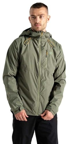 Dare 2b Torrek Breathe Out wasserdichte Herrenjacke, Olivgrün, XL