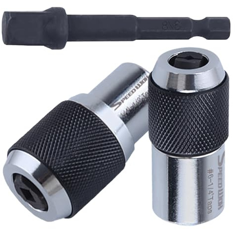 SPEEDWOX 3pcs jeu de douilles de robinet outil d’extracteur de robinet avec mâchoires réglables jeu de douilles de robinet pour robinet #6-1/2 et commande 3/8 extracteur de robinet pour tarauds