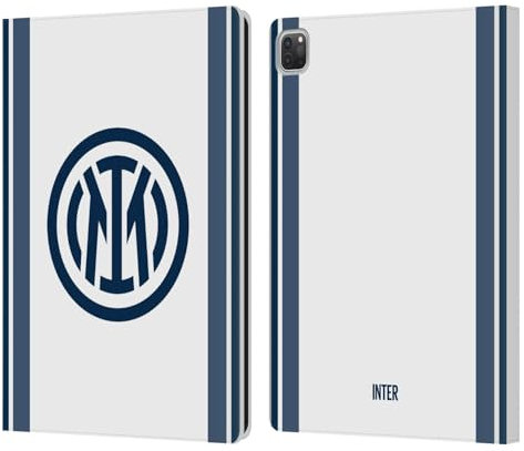 Head Case Designs Licenza Ufficiale Inter Milan Away Kit per Stemma 2024/25 Custodia Portafoglio in Pelle Compatibile con Apple iPad PRO 13 M4 2024