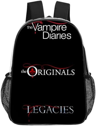 ILWVWVHK The Vampire diaries Backpack High End Clear Swim Bag Transparent PVC Waterproof Rucksack for Boys Girls Kids
