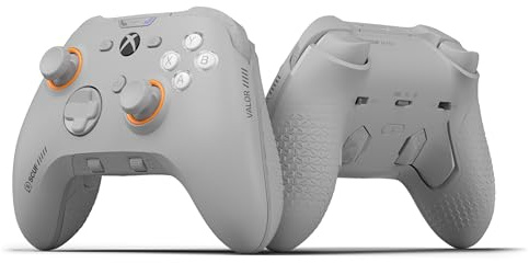 SCUF VALOR PRO Controller Wireless Xbox Performance – Grigio Chiaro | Nuovi Joystick Endurance TMR, 1000Hz, Bluetooth, Wireless a Bassa Latenza, Batteria con 17 Ore, Xbox Series X|S, Xbox One, PC