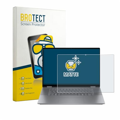 BROTECT Schutzfolie für HP OmniBook X Flip 2-in-1 AI 16-cc0796ngx | Entspiegelnder Displayschutz Made in Germany Matte Displayschutz-Folie Anti-Reflex Anti-Fingerprint Einfache Montage