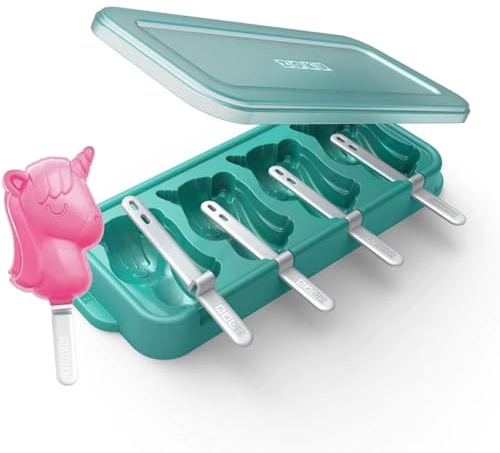 Zoku Ice Pop Mold Blue Unicorn - Set of 4, ZK159