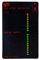 WOWOWO Plastic Liquid Crystal Black Practical Propane Gas Tank Liquid Level Indicator Magnetic Bottle Gas Measuring Device