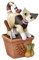 Goebel Rosina Wachtmeister Sammlerfigur Piccolo Giardiniere aus Biskuitporzellan, Maße: 7cm x 7cm x 13,5cm, 31-400-78-1