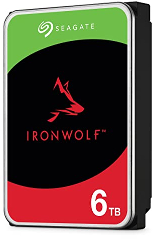 Seagate IRONWOLF 6 TB NAS 3.5IN 6 GB/S SATA 256MB Festplatte Serial ATA GB 256 MB