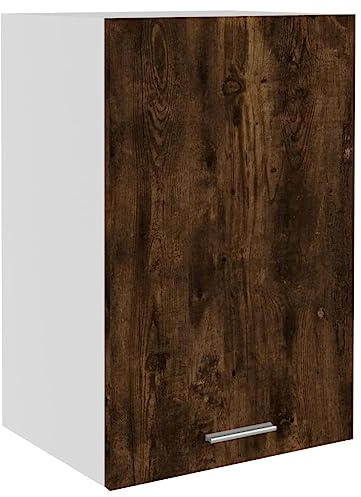 vidaXL Hanging Cabinet Lyon Smoked Oak 39.5x31x60 cm Engineered Wood