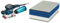 Bosch Professional 0601292801 Ponceuse vibrante GSS 230 AVE 300W L-BOXX + 1x Expert Cale Dual Density (pour bois, 80 x 133 mm, avec Abrasifs réticulés EXPERT M480 2xP80-2xP120-1xP180, Accessoire)