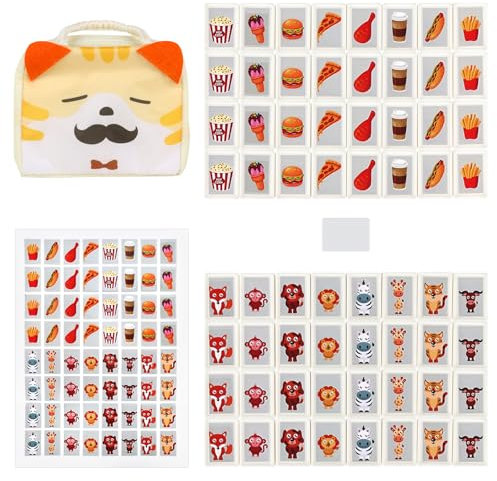 KBIBCK Mahjong Spiel Emojiss, 30mm Fliesen Mahjong Sets, Seaside Escape Spiel, Seaside Escape Brettspiele