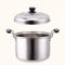 OLSKFUH Olla para Sopa De Acero Inoxidable 304 para Uso Doméstico, Olla para Cocinar, para Cocina A Gas O De Inducción,12L